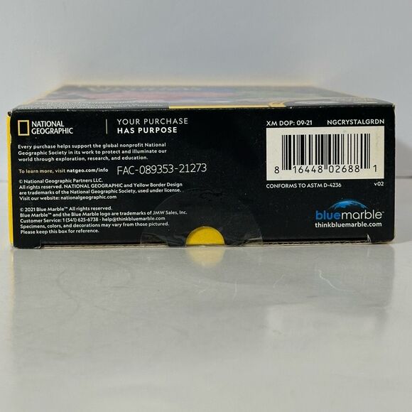 National Geographic Crystal Garden Growing Kit STEM - Picture 8 of 11